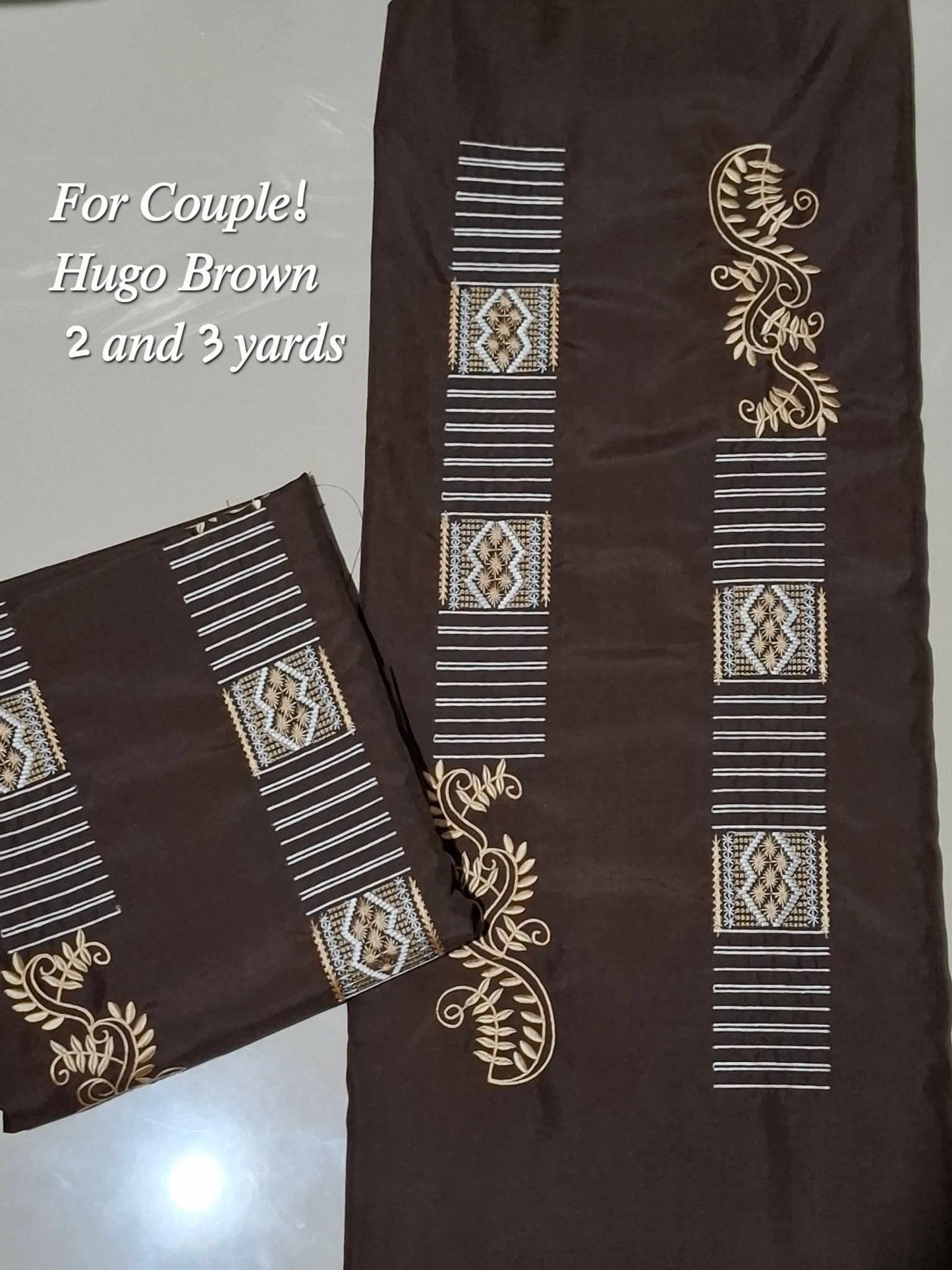 Barong Fabric Couple Set