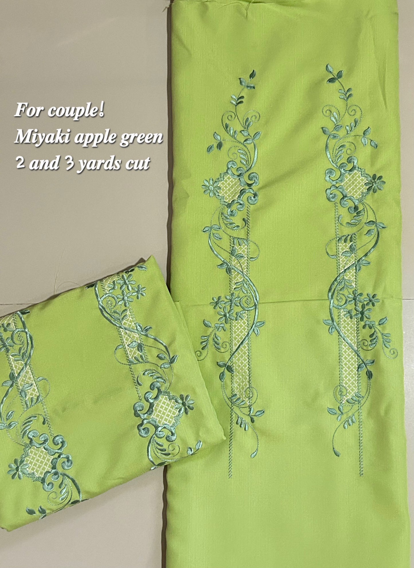 Barong Fabric Couple Set
