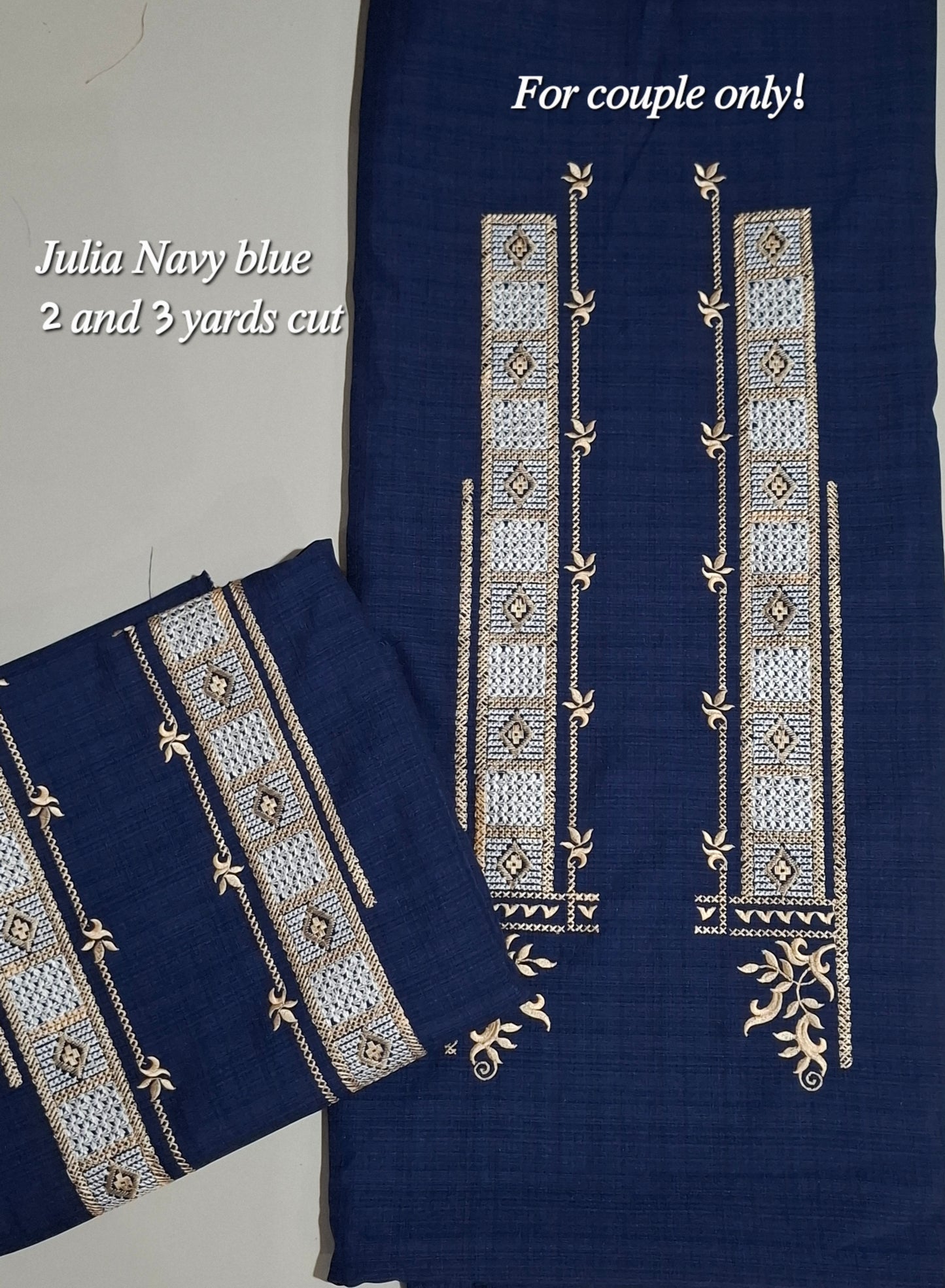 Barong Fabric Couple Set