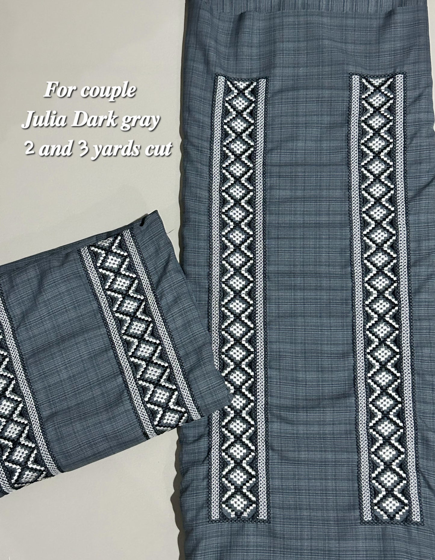 Barong Fabric Couple Set
