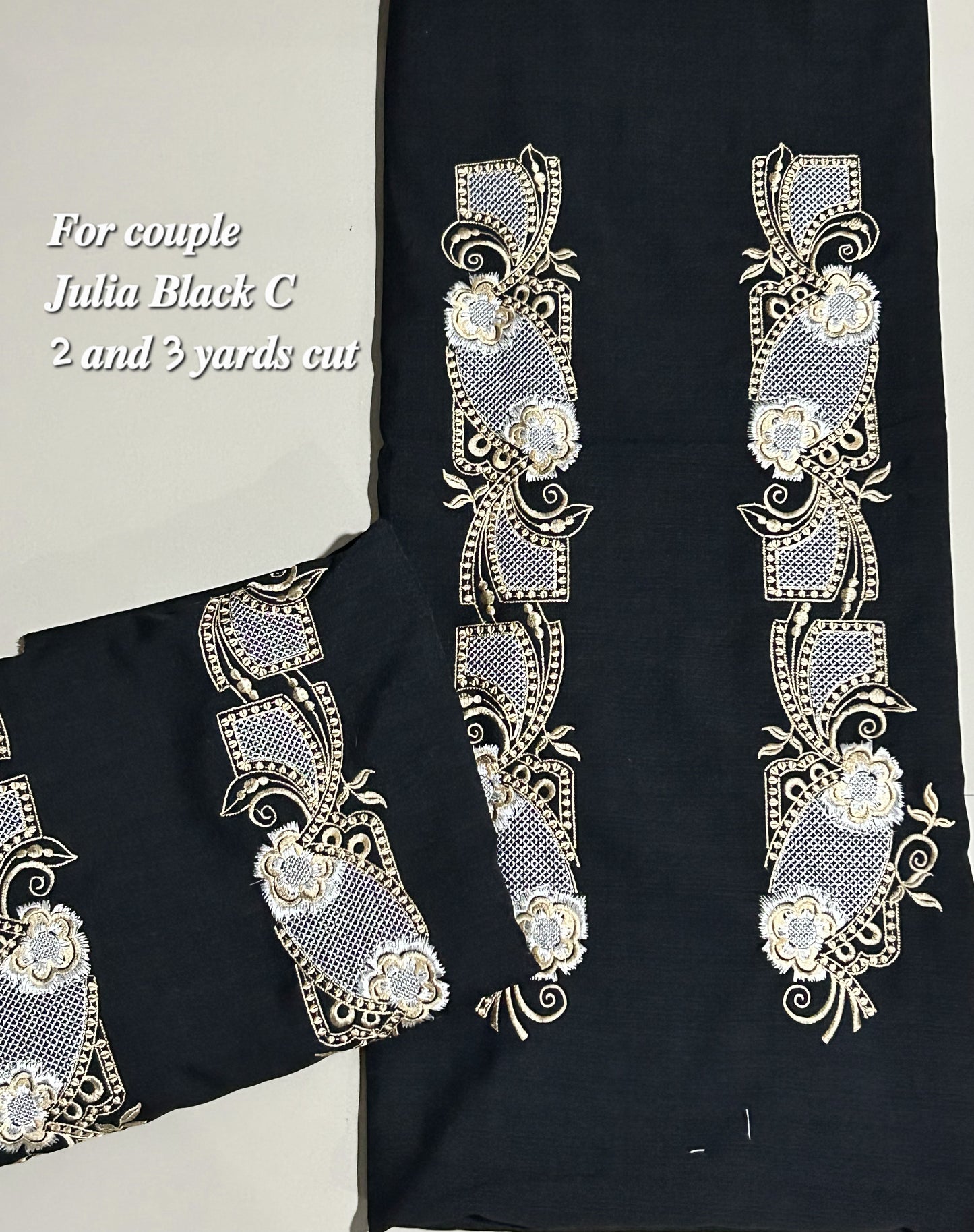 Barong Fabric Couple Set