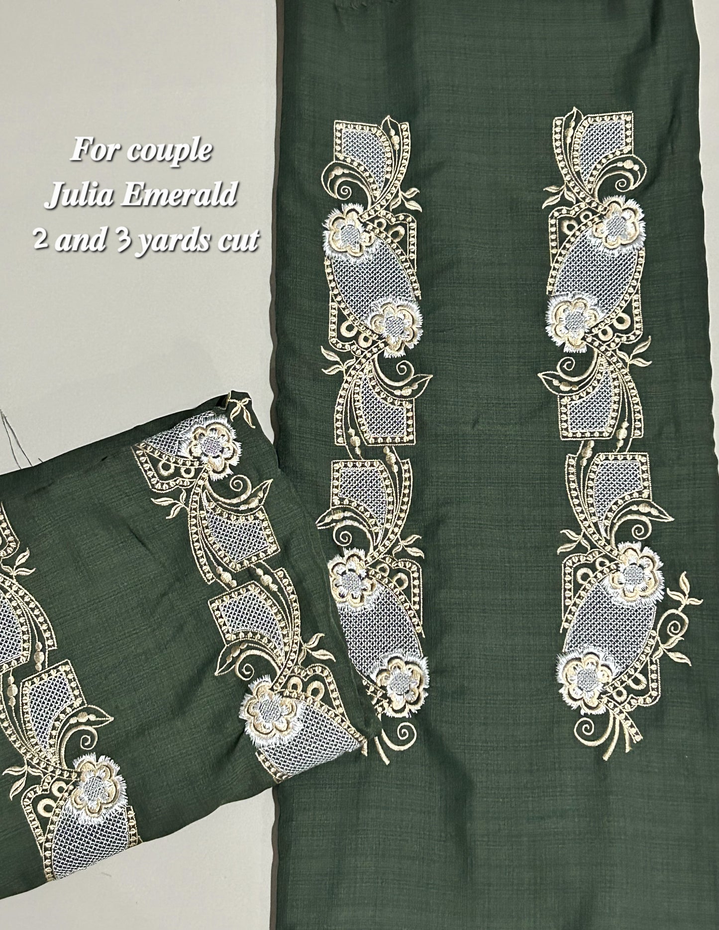 Barong Fabric Couple Set