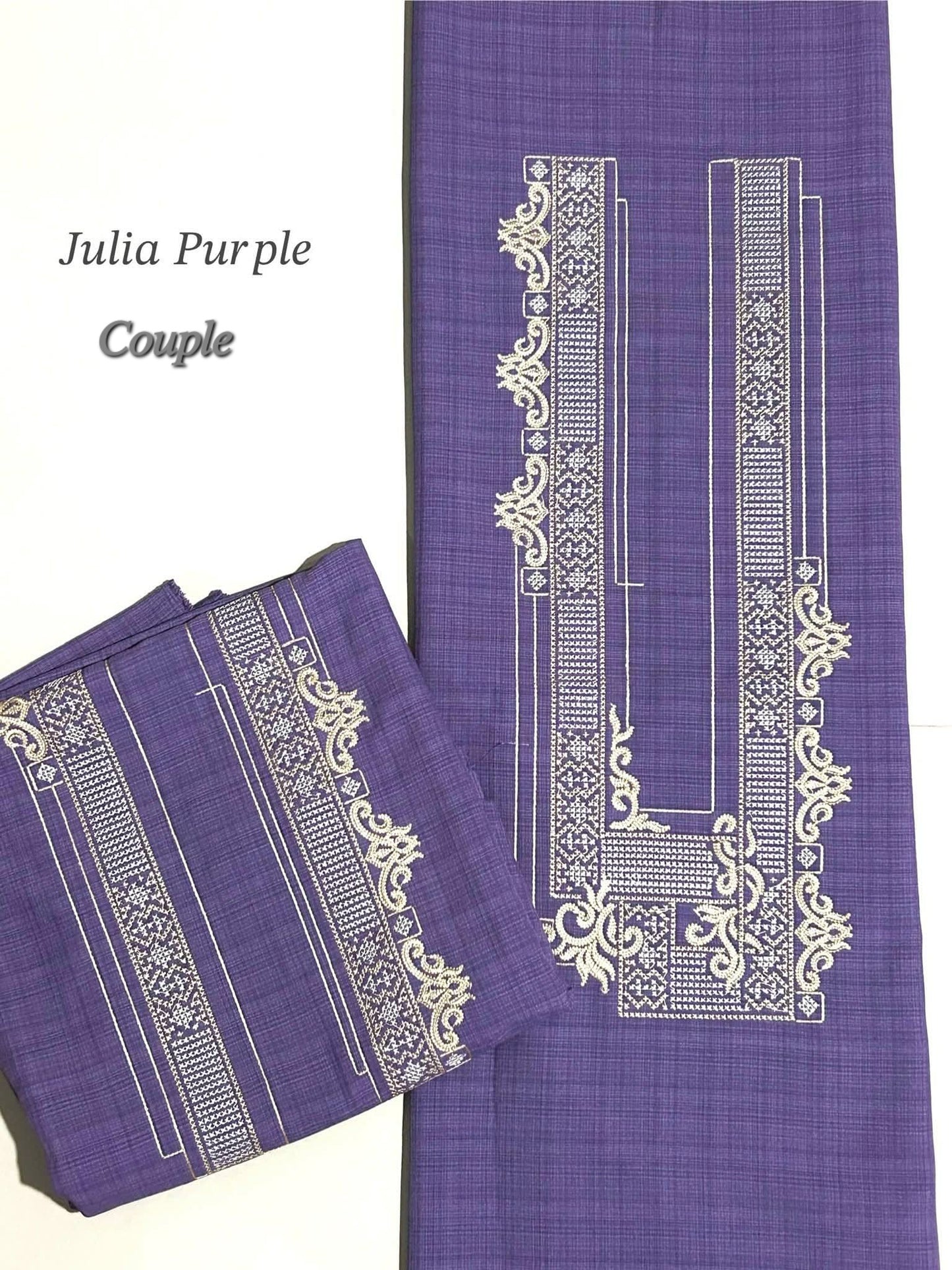 Barong Fabric Couple Set