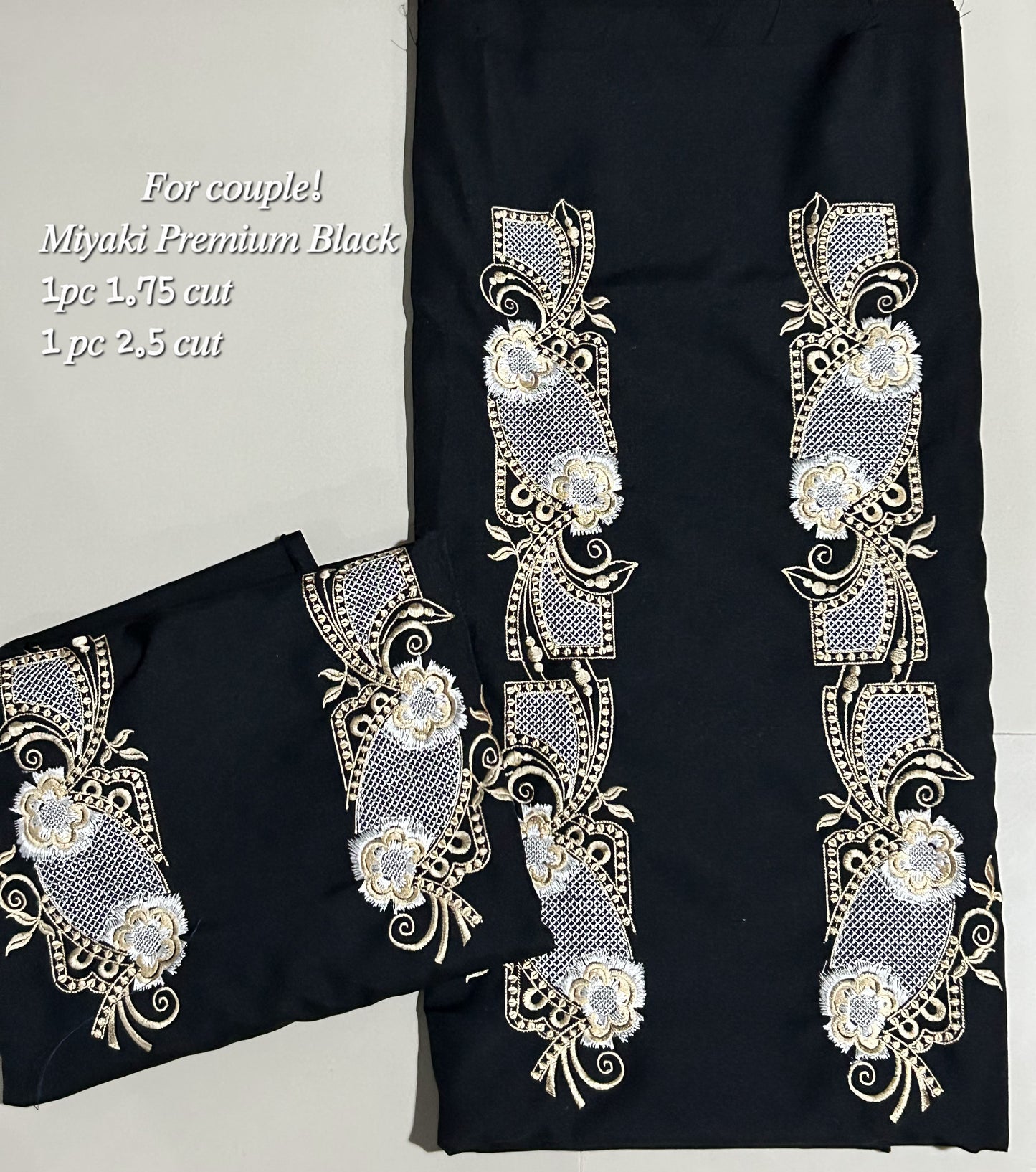 Barong Fabric Couple Set