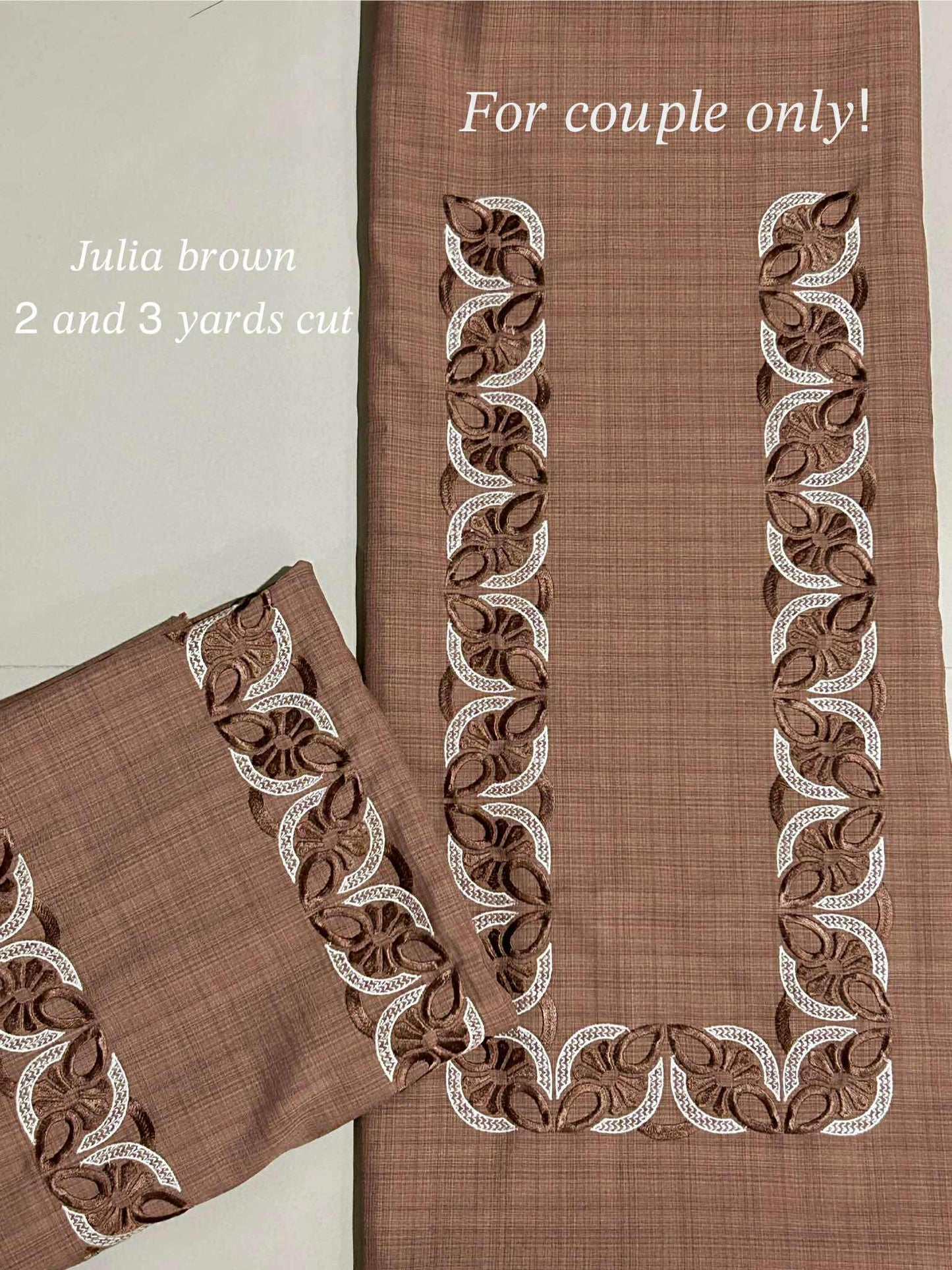 Barong Fabric Couple Set