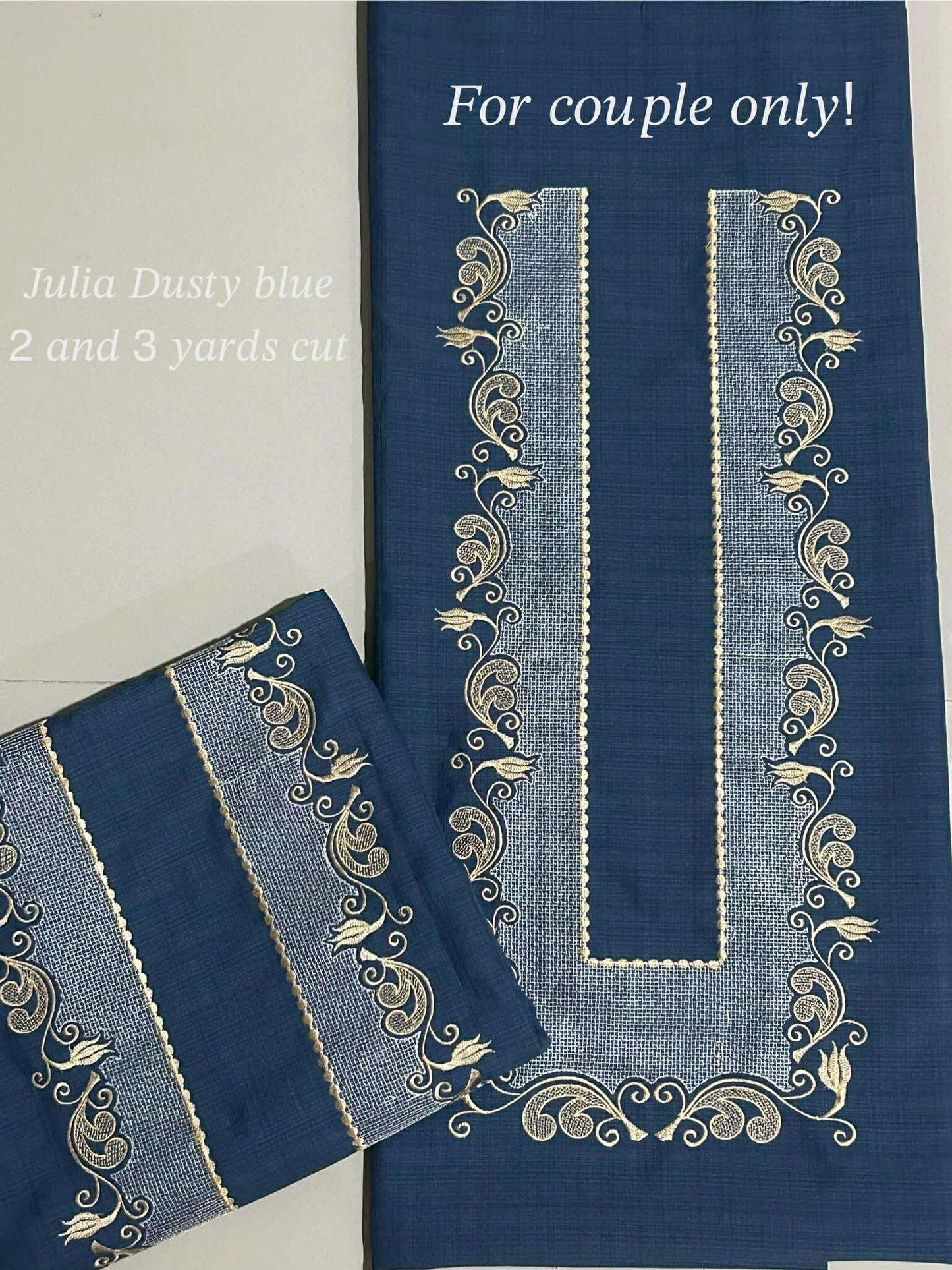 Barong Fabric Couple Set